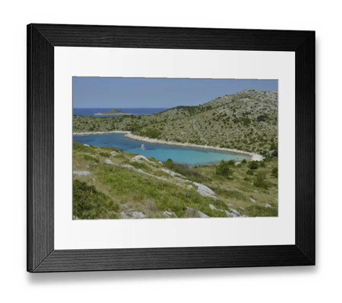 Framed Print : Bay of Lojena, Levrnaka Island, Kornati Islands, Adriatic Sea, Kornati Islands National Park, Croatia Framed Print : Bay of Lojena, Levrnaka Island, Kornati Islands, Adriatic Sea, Kornati Islands National Park, Croatia