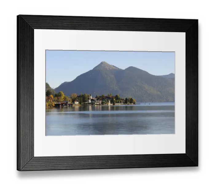 Framed Print : Lake Walchensee, Lake Walchen and the town of Walchensee, Jochberg mountain at the back, Kochel, Upper Bavaria, Bavaria, Germany, Europe, PublicGround Framed Print : Lake Walchensee, Lake Walchen and the town of Walchensee, Jochberg mountain at the back, Kochel, Upper Bavaria, Bavaria, Germany, Europe, PublicGround