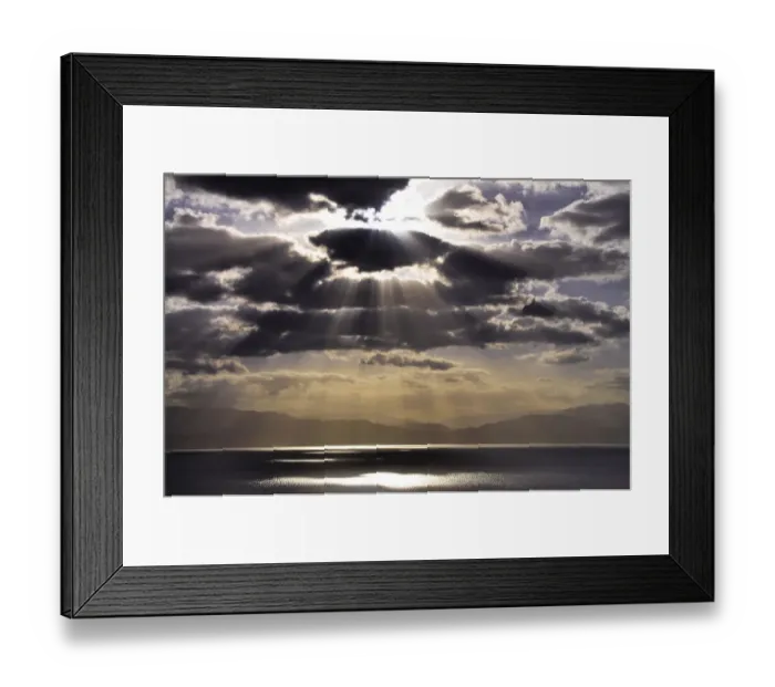 Framed Print : Sunrise over the Dead Sea, En Gedi or Ein Gedi, Negev Desert, Israel, Middle East, Southwest Asia Framed Print : Sunrise over the Dead Sea, En Gedi or Ein Gedi, Negev Desert, Israel, Middle East, Southwest Asia