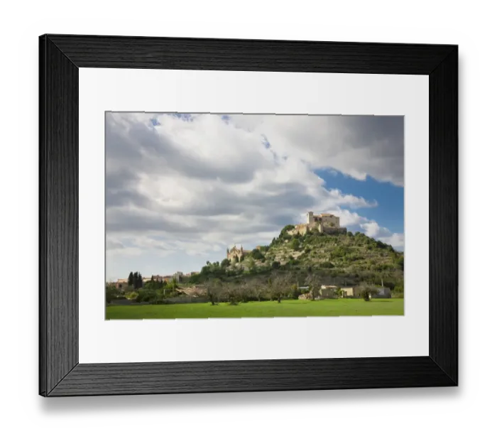 Framed Print : Castle in the town of Arta, Majorca, Spain, Europe Framed Print : Castle in the town of Arta, Majorca, Spain, Europe