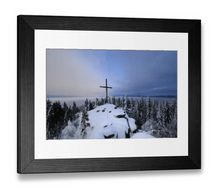 Framed Print : View from Baerenstein mountain, Gruenwald near Aigen, Muehlviertel region, Upper Austria, Europe Framed Print : View from Baerenstein mountain, Gruenwald near Aigen, Muehlviertel region, Upper Austria, Europe