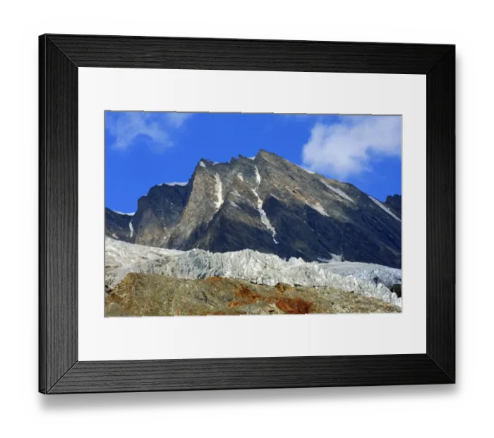Framed Print : Ice front of the Anen Glacier, Loetschental Valley, Valais, Switzerland, Europe Framed Print : Ice front of the Anen Glacier, Loetschental Valley, Valais, Switzerland, Europe