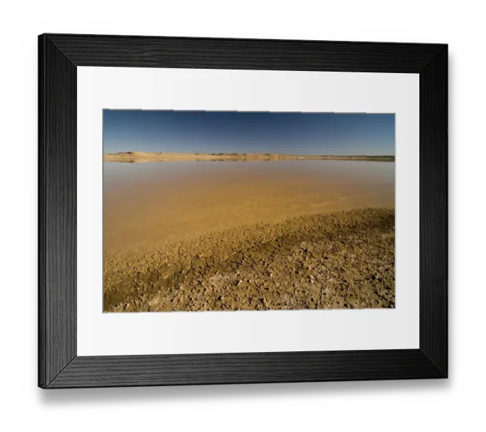 Framed Print : Salt flat, Kalahari Desert, Northern Cape, South Africa, Africa Framed Print : Salt flat, Kalahari Desert, Northern Cape, South Africa, Africa