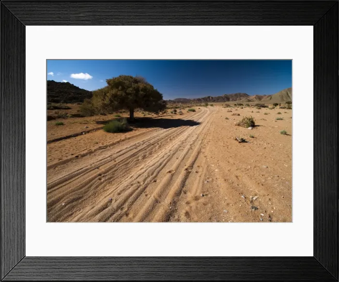 Framed Print : Sandy track passing through Richtersveld National Park, Northern Cape, South Africa, Africa Framed Print : Sandy track passing through Richtersveld National Park, Northern Cape, South Africa, Africa
