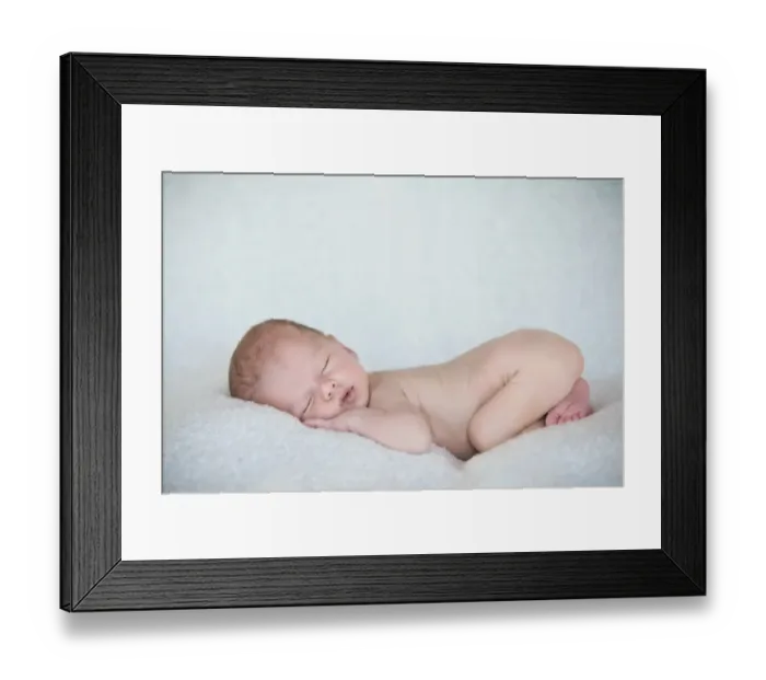 Framed Print : Newborn baby, 3 weeks, sleeping Framed Print : Newborn baby, 3 weeks, sleeping