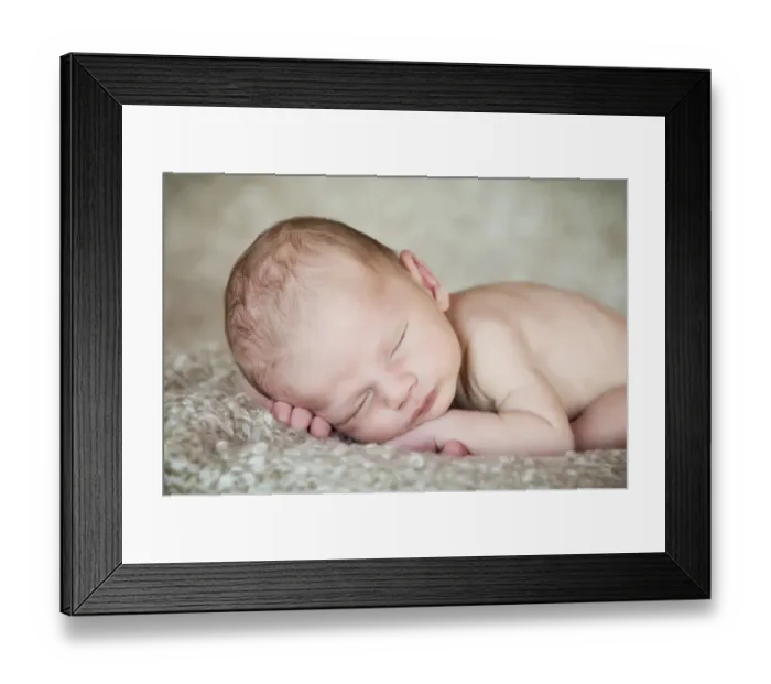 Framed Print : Newborn baby, 3 weeks, sleeping Framed Print : Newborn baby, 3 weeks, sleeping