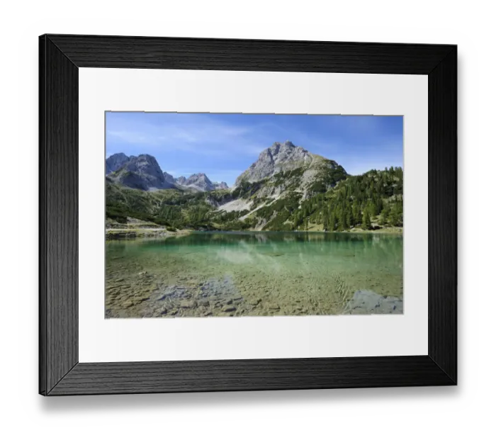 Framed Print : View across Seebensee Lake to Mt Sonnenspitze, Ehrwald, Tyrol, Austria, Europe, PublicGround Framed Print : View across Seebensee Lake to Mt Sonnenspitze, Ehrwald, Tyrol, Austria, Europe, PublicGround