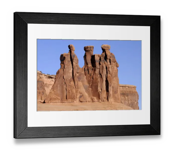 Framed Print : Three Gossips rock formation, Arches National Park, Utah, USA Framed Print : Three Gossips rock formation, Arches National Park, Utah, USA