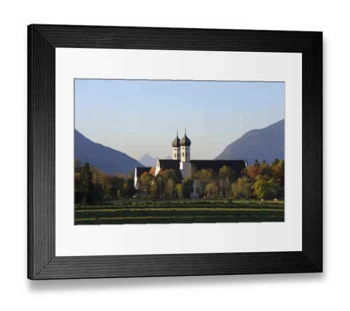 Framed Print : Kloster Benediktbeuern Abbey, morning mood, Upper Bavaria, Bavaria, Germany, Europe, PublicGround Framed Print : Kloster Benediktbeuern Abbey, morning mood, Upper Bavaria, Bavaria, Germany, Europe, PublicGround
