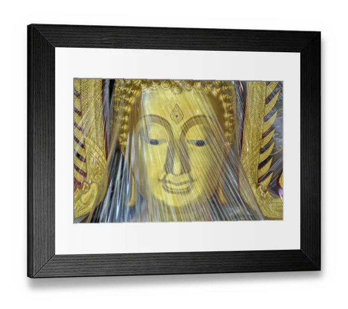 Framed Print : Buddha statue covered with plastic foil, produced in a small factory, Bamrung Muang Road, Bangkok, Thailand, Asia, PublicGround Framed Print : Buddha statue covered with plastic foil, produced in a small factory, Bamrung Muang Road, Bangkok, Thailand, Asia, PublicGround