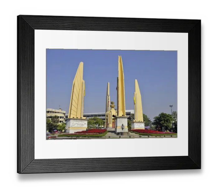 Framed Print : Democracy monument, Bangkok, Thailand, Asia, PublicGround Framed Print : Democracy monument, Bangkok, Thailand, Asia, PublicGround