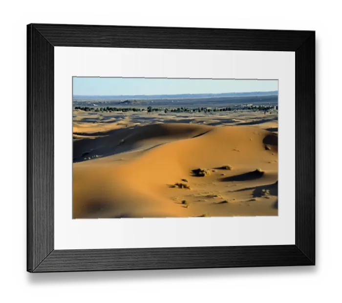 Framed Print : Desert, sand dune of Erg Chebbi, Morocco, Africa Framed Print : Desert, sand dune of Erg Chebbi, Morocco, Africa