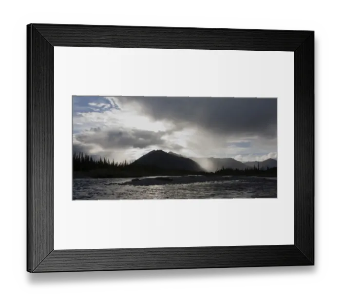 Framed Print : Evening light, Wind River valley, Northern Mackenzie Mountains, Peel Watershed, Yukon Territory, Canada Framed Print : Evening light, Wind River valley, Northern Mackenzie Mountains, Peel Watershed, Yukon Territory, Canada