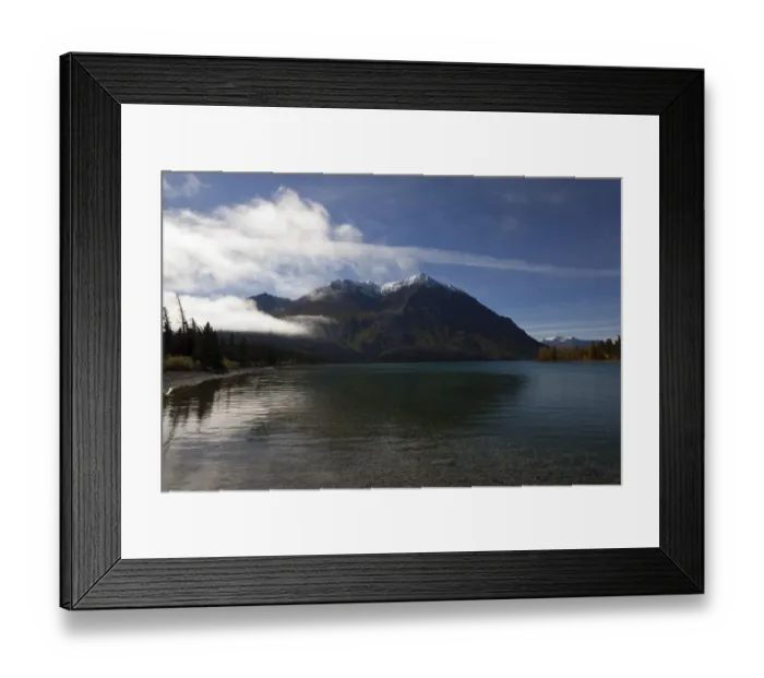 Framed Print : Kathleen Lake, Kings Throne behind, St. Elias Mountains, Kluane National Park and Reserve, Yukon Territory, Canada Framed Print : Kathleen Lake, Kings Throne behind, St. Elias Mountains, Kluane National Park and Reserve, Yukon Territory, Canada