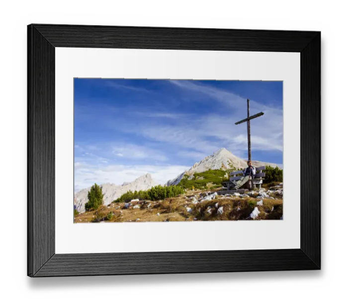 Framed Print : Summit cross, Mt Col Beccei or Pareispitze, Fanes-Sennes-Prags Nature Park, Alta Pusteria Valley, Dolomites, South Tyrol, Italy, Europe Framed Print : Summit cross, Mt Col Beccei or Pareispitze, Fanes-Sennes-Prags Nature Park, Alta Pusteria Valley, Dolomites, South Tyrol, Italy, Europe