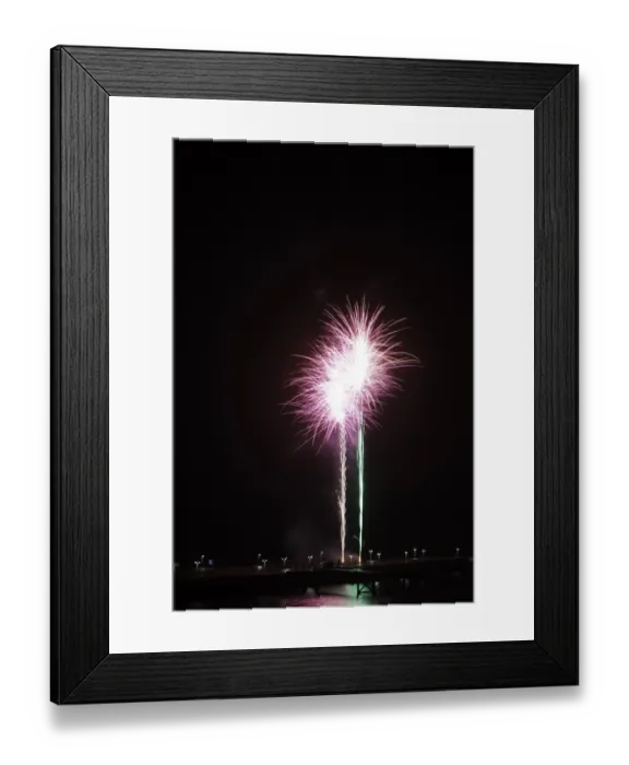 Framed Print : New Years Eve fireworks, Helgoland, Schleswig-Holstein, Germany, Europe Framed Print : New Years Eve fireworks, Helgoland, Schleswig-Holstein, Germany, Europe