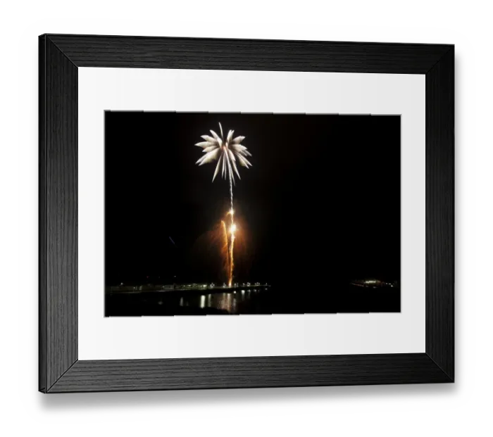Framed Print : New Years Eve fireworks, Helgoland, Schleswig-Holstein, Germany, Europe Framed Print : New Years Eve fireworks, Helgoland, Schleswig-Holstein, Germany, Europe