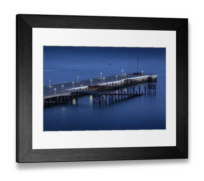 Framed Print : Pier in the evening, Unterland, Helgoland, Schleswig-Holstein, Germany, Europe Framed Print : Pier in the evening, Unterland, Helgoland, Schleswig-Holstein, Germany, Europe
