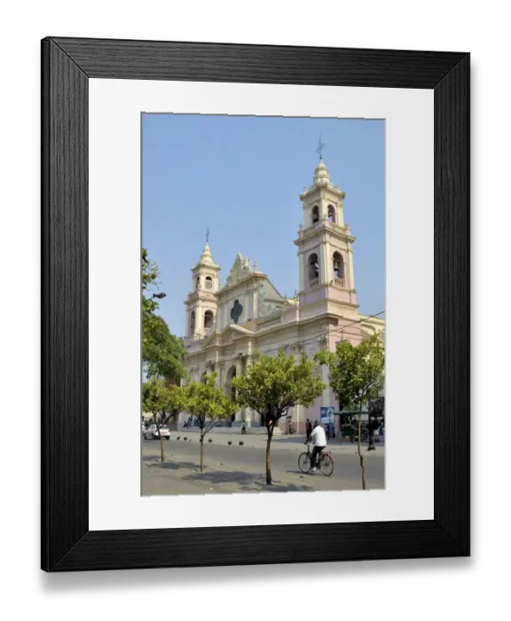 Framed Print : Cathedral of Salta, Argentina, South America Framed Print : Cathedral of Salta, Argentina, South America