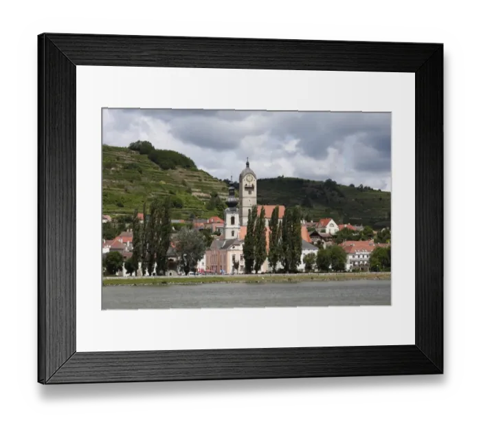 Framed Print : Stein an der Donau, Wachau, Lower Austria, Austria, Europe Framed Print : Stein an der Donau, Wachau, Lower Austria, Austria, Europe