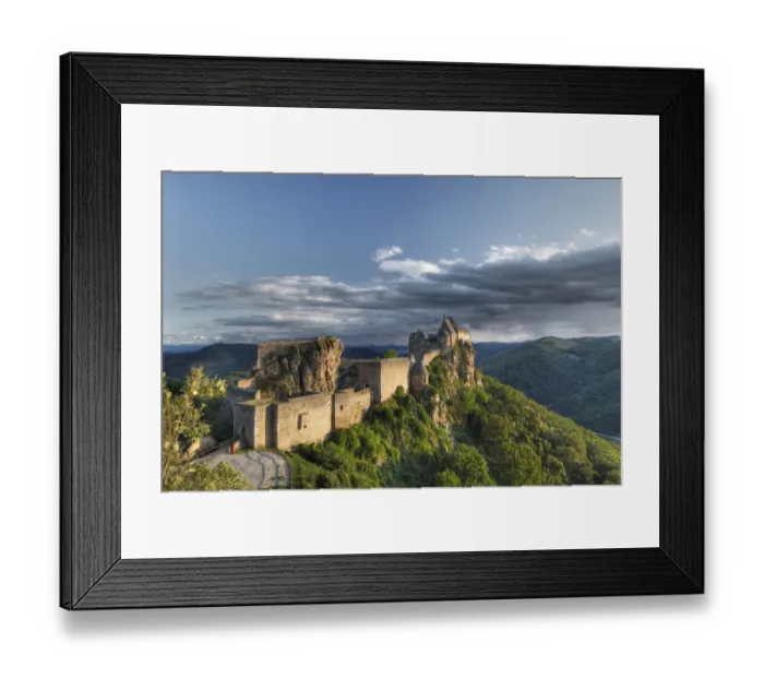 Framed Print : Burgruine Aggstein castle ruins, Wachau, Lower Austria, Austria, Europe Framed Print : Burgruine Aggstein castle ruins, Wachau, Lower Austria, Austria, Europe