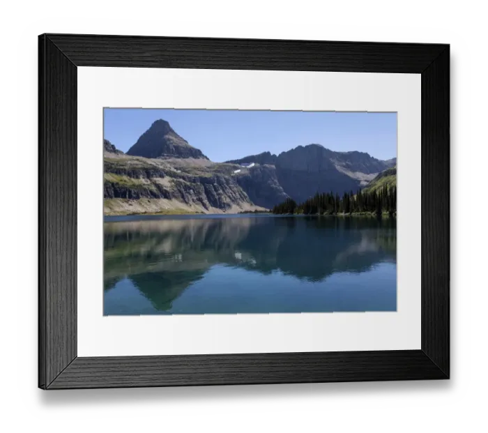 Framed Print : Hidden Lake with Reynolds Mountains, Glacier National Park, Montana, United States Framed Print : Hidden Lake with Reynolds Mountains, Glacier National Park, Montana, United States