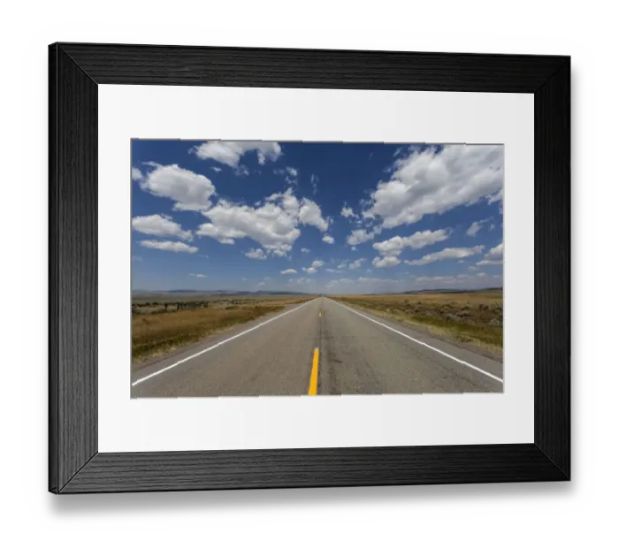 Framed Print : Highway no. 89, near Livingston, Montana, United States Framed Print : Highway no. 89, near Livingston, Montana, United States