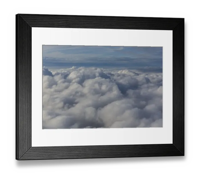 Framed Print : Above the clouds, North Rhine-Westphalia, Germany Framed Print : Above the clouds, North Rhine-Westphalia, Germany