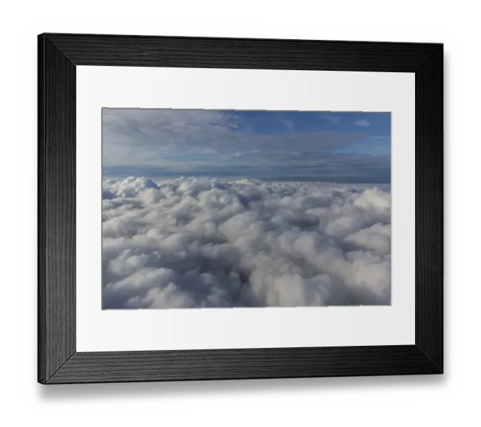 Framed Print : Above the clouds, North Rhine-Westphalia, Germany Framed Print : Above the clouds, North Rhine-Westphalia, Germany