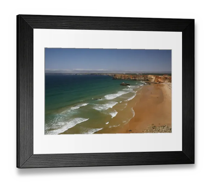 Framed Print : Beach, cliffs, atlantic coast, near Sagres, Portugal Framed Print : Beach, cliffs, atlantic coast, near Sagres, Portugal