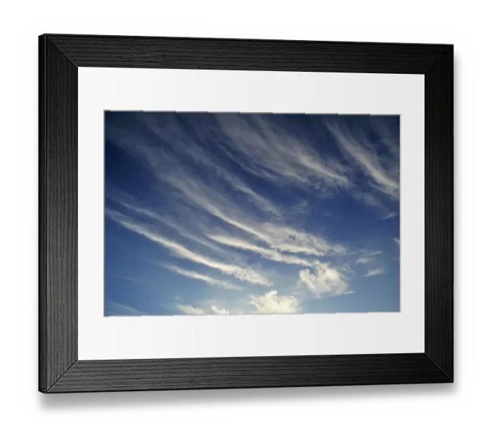 Framed Print : Cirrus clouds Framed Print : Cirrus clouds