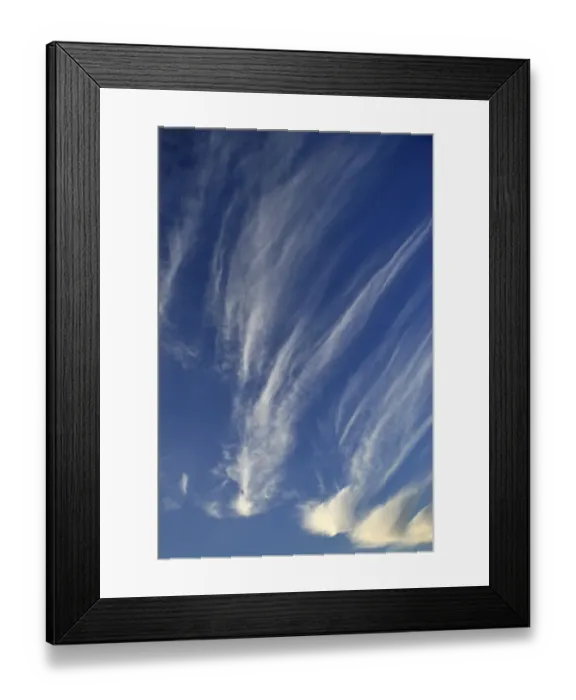 Framed Print : Cirrus clouds Framed Print : Cirrus clouds