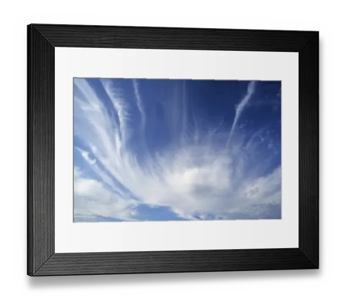Framed Print : Cirrus clouds Framed Print : Cirrus clouds