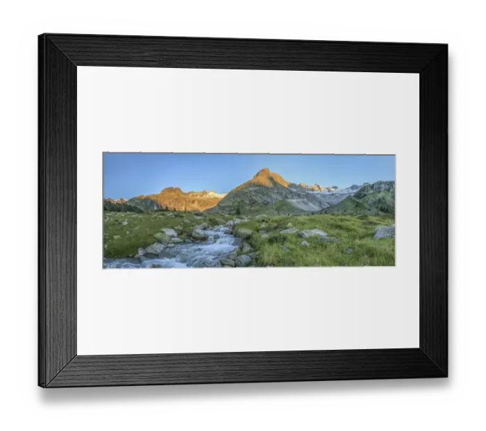 Framed Print : Panorama, Zemmgrund valley with Zemmbach stream, Ginzling, Zillertal valley, Tyrol, Austria Framed Print : Panorama, Zemmgrund valley with Zemmbach stream, Ginzling, Zillertal valley, Tyrol, Austria