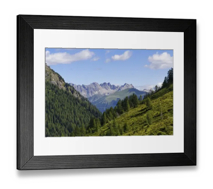 Framed Print : View from Hochweisssteinhaus mountain hut towards the Lienz Dolomites, Lesachtal, Bezirk Hermagor, Karnten, Austria Framed Print : View from Hochweisssteinhaus mountain hut towards the Lienz Dolomites, Lesachtal, Bezirk Hermagor, Karnten, Austria