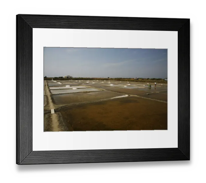 Framed Print : Salt farm, Noirmoutier-en-l?Ile, Ile de Noirmoutier, Pays de la Loire, France Framed Print : Salt farm, Noirmoutier-en-l?Ile, Ile de Noirmoutier, Pays de la Loire, France