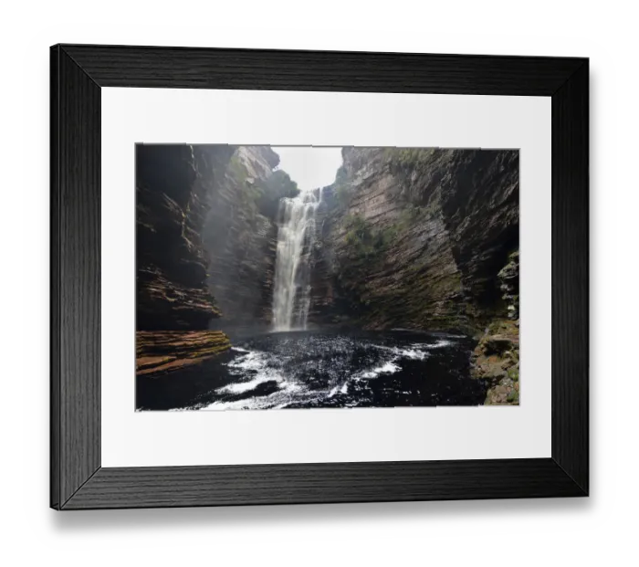 Framed Print : The waterfall Cachoeira do Buracao, Chapada Diamantina Mountains, Bahia, Brazil Framed Print : The waterfall Cachoeira do Buracao, Chapada Diamantina Mountains, Bahia, Brazil
