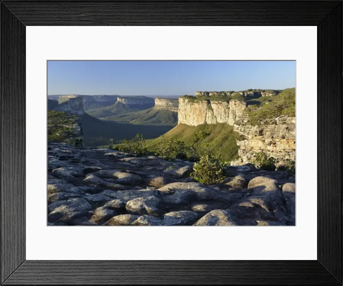Framed Print : View from Table Mountain Pai Inacio, Chapada Diamantina, Lencois, Bahia, Brazil Framed Print : View from Table Mountain Pai Inacio, Chapada Diamantina, Lencois, Bahia, Brazil