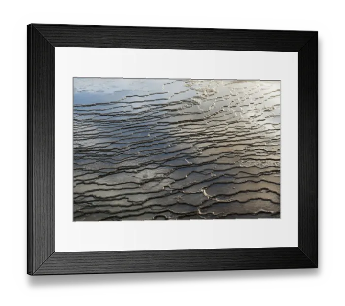 Framed Print : Detail, blue water pool, Blahver hot spring, limestone sinter terraces, Oeskjuhoell or Oeskurholhver, geothermal area of Hveravellir, Kjoelur, Highlands, Iceland Framed Print : Detail, blue water pool, Blahver hot spring, limestone sinter terraces, Oeskjuhoell or Oeskurholhver, geothermal area of Hveravellir, Kjoelur, Highlands, Iceland