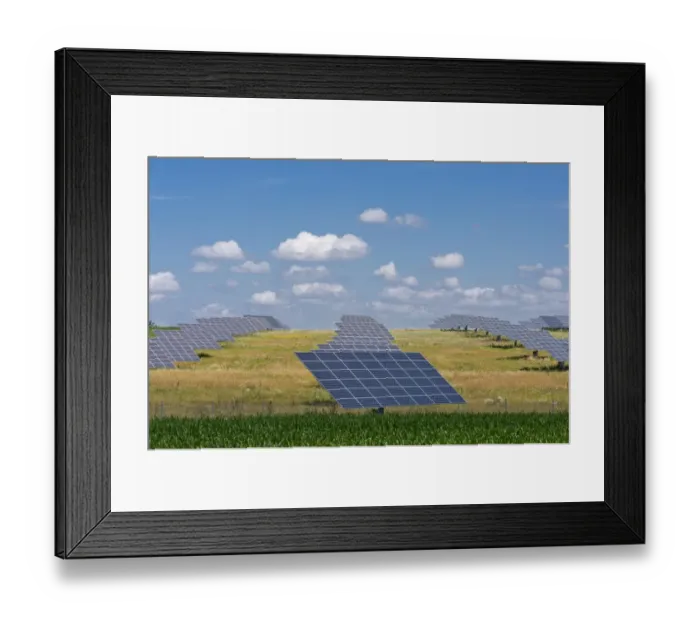 Framed Print : Photovoltaic site, solar modules on a meadow, solar power plant, Oening, Upper Palatinate, Bavaria, Germany Framed Print : Photovoltaic site, solar modules on a meadow, solar power plant, Oening, Upper Palatinate, Bavaria, Germany