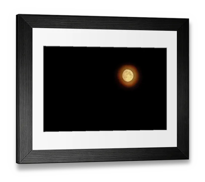 Framed Print : Full moon in the Alps Framed Print : Full moon in the Alps