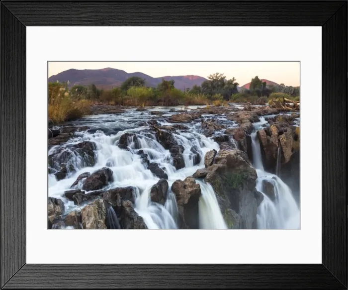 Framed Print : Cascades of Epupa Falls Epupa, Kaokoland, Kunene Region, Namibia Framed Print : Cascades of Epupa Falls Epupa, Kaokoland, Kunene Region, Namibia
