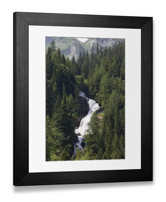 Framed Print : Stueberfall waterfall, Nenzinger Himmel, Gamperdonatal valley, community of Nenzing, Raetikon, Vorarlberg, Austria Framed Print : Stueberfall waterfall, Nenzinger Himmel, Gamperdonatal valley, community of Nenzing, Raetikon, Vorarlberg, Austria