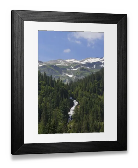 Framed Print : Stueberfall waterfall, Nenzinger Himmel, Gamperdonatal valley, community of Nenzing, Raetikon, Vorarlberg, Austria Framed Print : Stueberfall waterfall, Nenzinger Himmel, Gamperdonatal valley, community of Nenzing, Raetikon, Vorarlberg, Austria