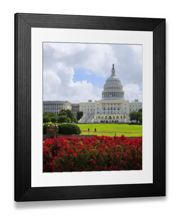 Framed Print : Capitol Building, Washington DC, United States Framed Print : Capitol Building, Washington DC, United States