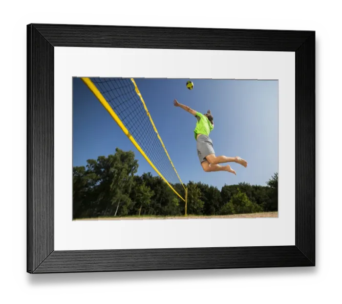 Framed Print : Beach volleyball player, 44 years, Schorndorf, Baden-Wurttemberg, Germany Framed Print : Beach volleyball player, 44 years, Schorndorf, Baden-Wurttemberg, Germany