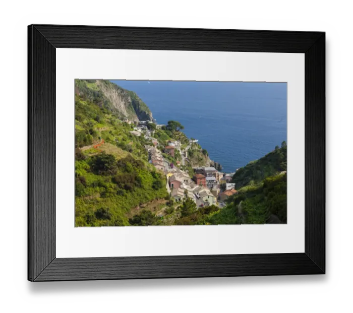 Framed Print : Village of Riomaggiore, Cinque Terre, UNESCO World Heritage Site, Riviera di Riomaggiore, Riomaggiore province, Liguria, Italy Framed Print : Village of Riomaggiore, Cinque Terre, UNESCO World Heritage Site, Riviera di Riomaggiore, Riomaggiore province, Liguria, Italy