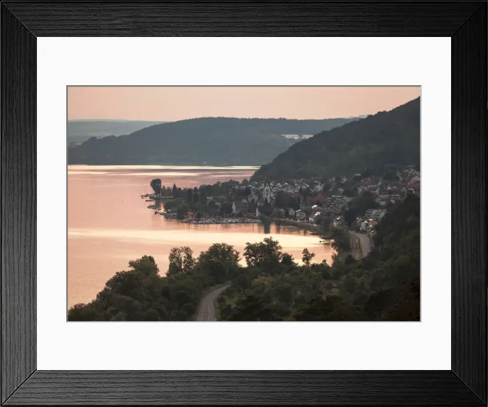 Framed Print : Sipplingen on Lake Constance, evening mood, Sipplingen, Baden-Wurttemberg, Germany Framed Print : Sipplingen on Lake Constance, evening mood, Sipplingen, Baden-Wurttemberg, Germany