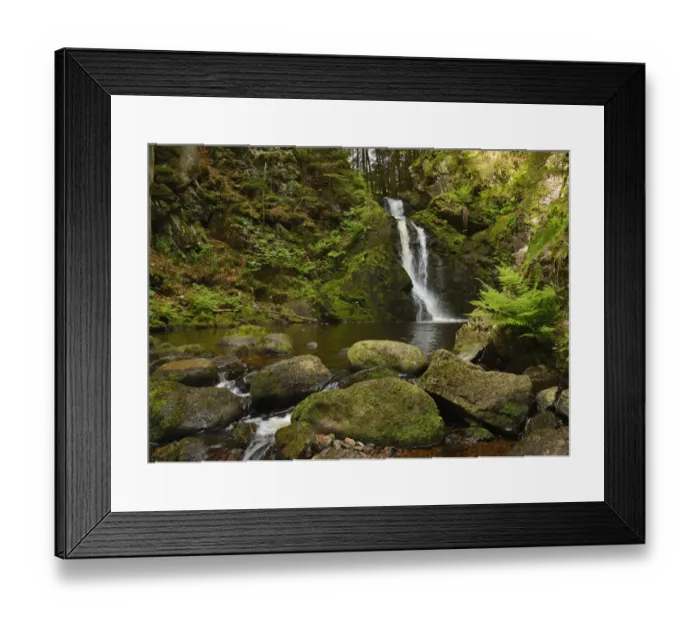Framed Print : Waterfall with rocks, Falkau, Black Forest, Baden-Wurttemberg, Germany Framed Print : Waterfall with rocks, Falkau, Black Forest, Baden-Wurttemberg, Germany