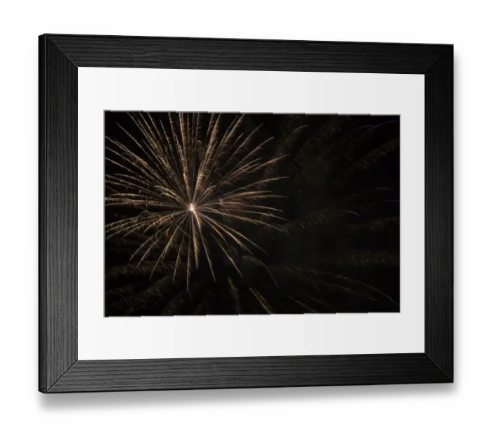 Framed Print : Fireworks, Laval, Quebec, Canada Framed Print : Fireworks, Laval, Quebec, Canada